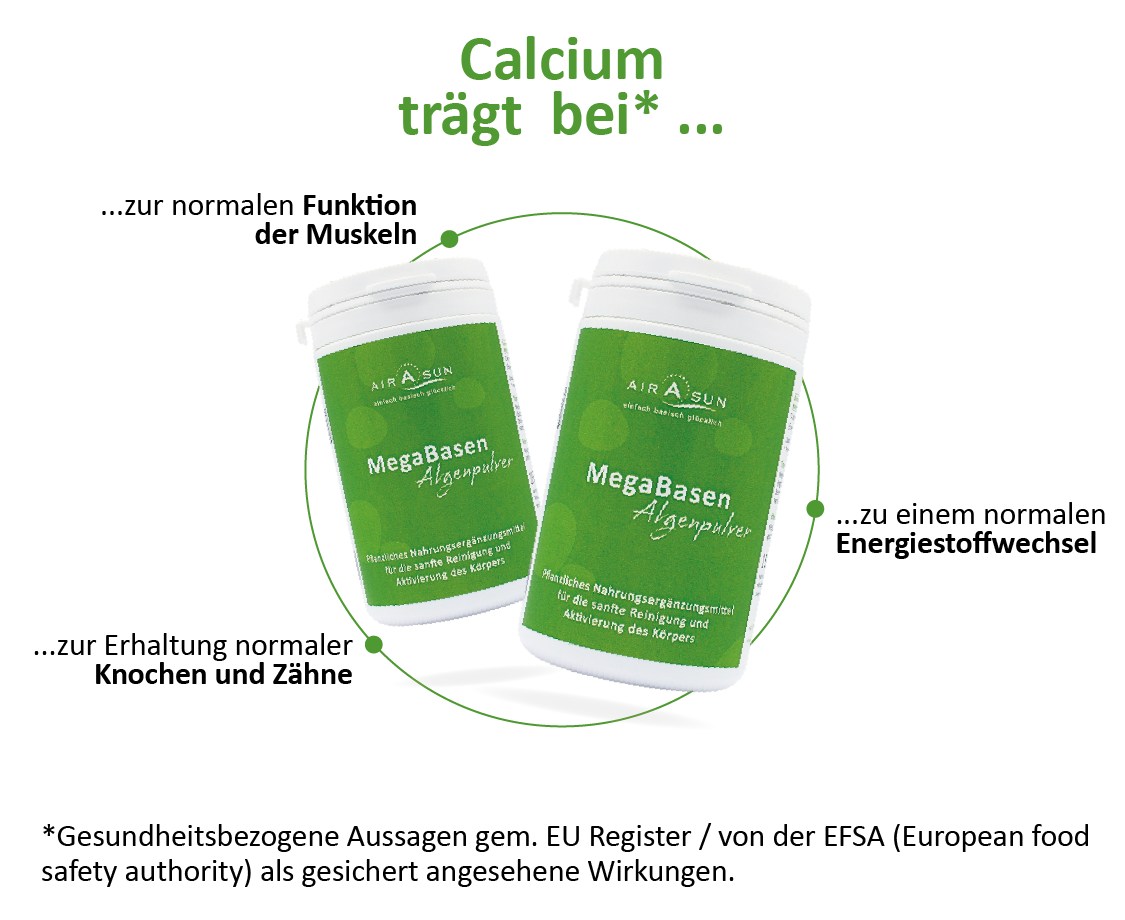 Bio Algenpulver MegaBasen - 120 Kapseln