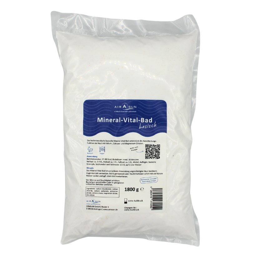 Basisches „Mineral Vital Bad“ - 1800g