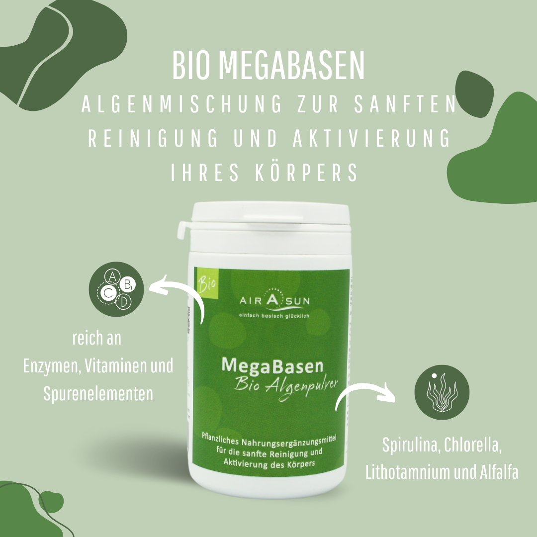 Algenpulver Megabasen - 150g