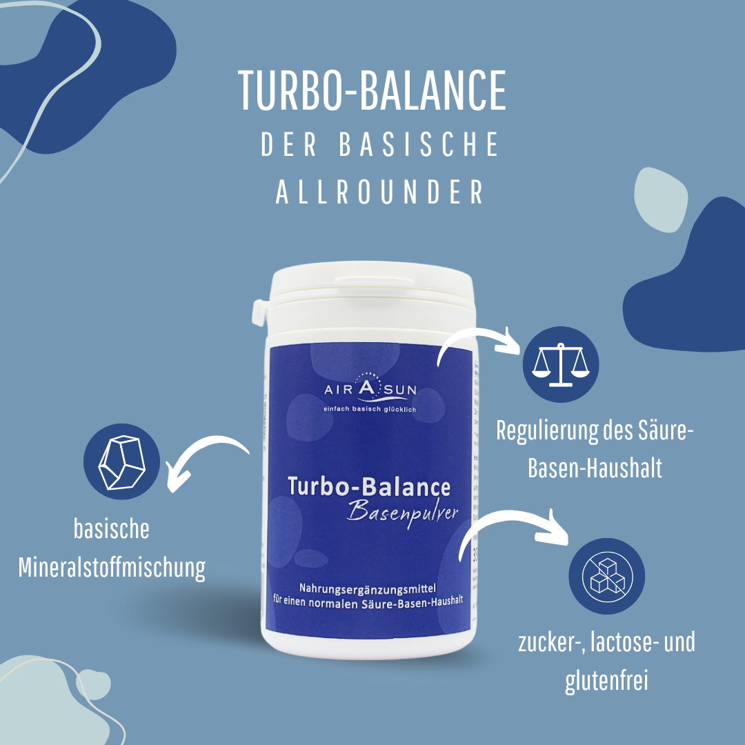 Basenpulver Turbo-Balance - 150g