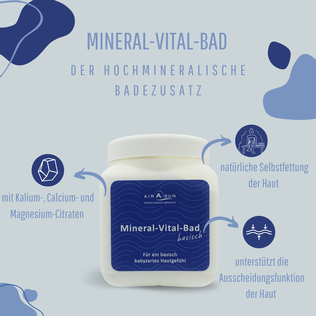 Basisches "Mineral-Vital-Bad" - 500g