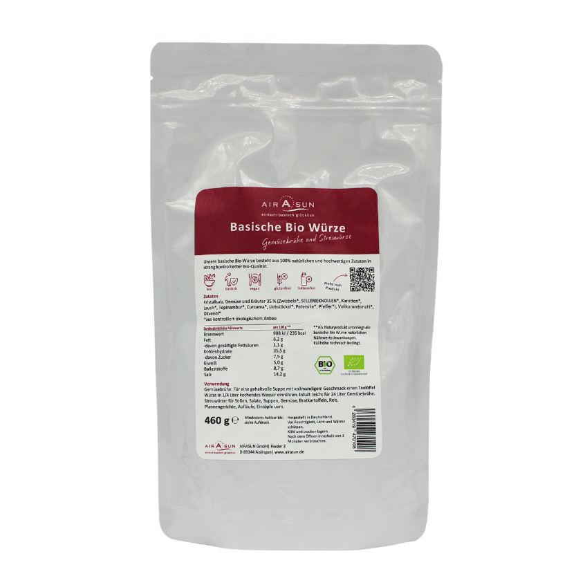 Basische Bio Würze AIRASUN - 460g