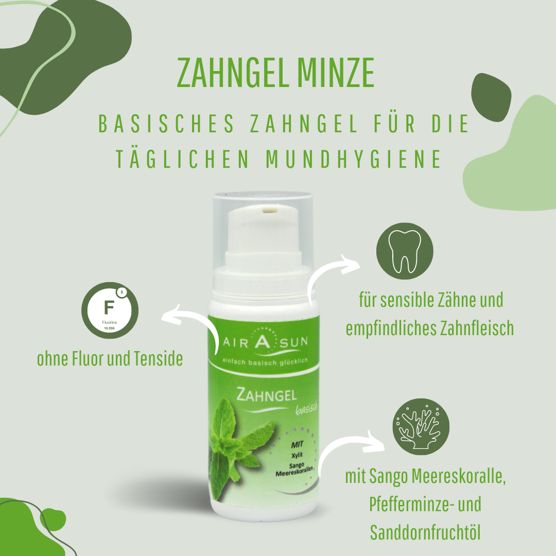 Basische Zahnpasta Minze - 100ml