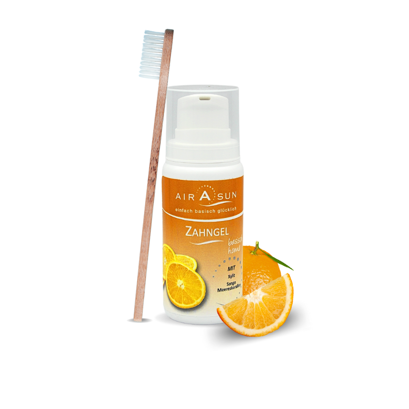 Basisches Zahngel Orange - Homöpathiegeeignet - 100ml