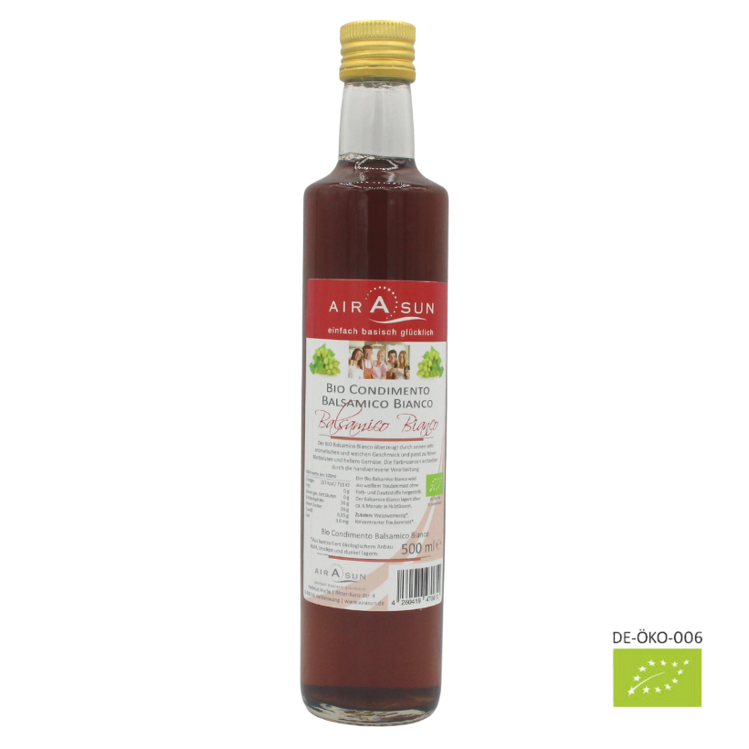 Bio Condimento Balsamico Bianco - 500ml