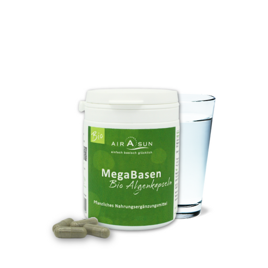Bio Algenpulver MegaBasen - 120 Kapseln