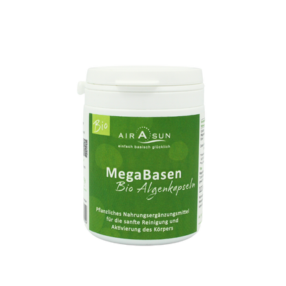 Bio Algenpulver MegaBasen - 120 Kapseln