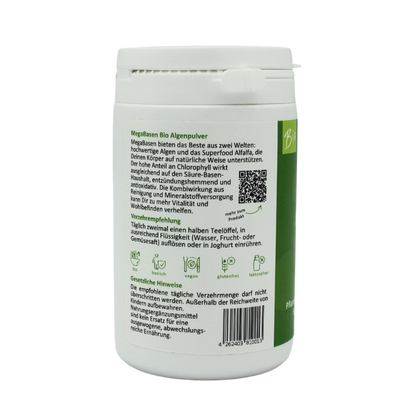 Bio Algenpulver MegaBasen - 150g