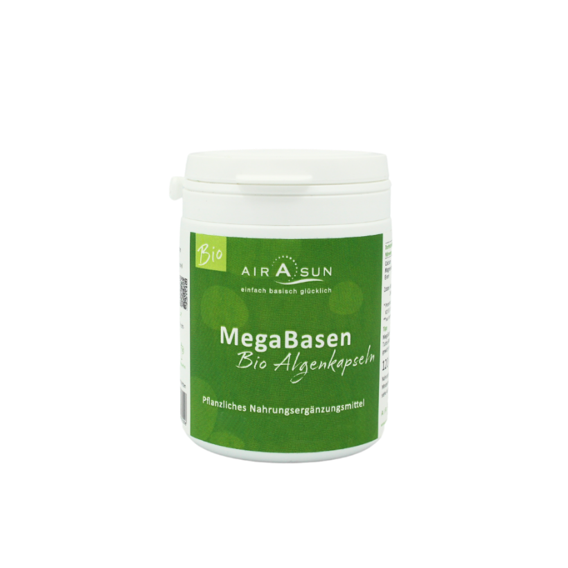 Bio Algenpulver MegaBasen - 120 Kapseln