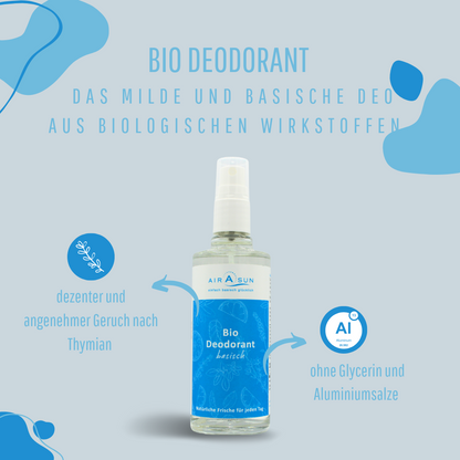 Basisches Bio Deodorant - 100ml