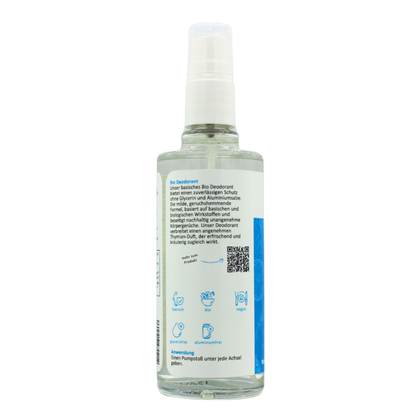 Basisches Bio Deodorant - 100ml