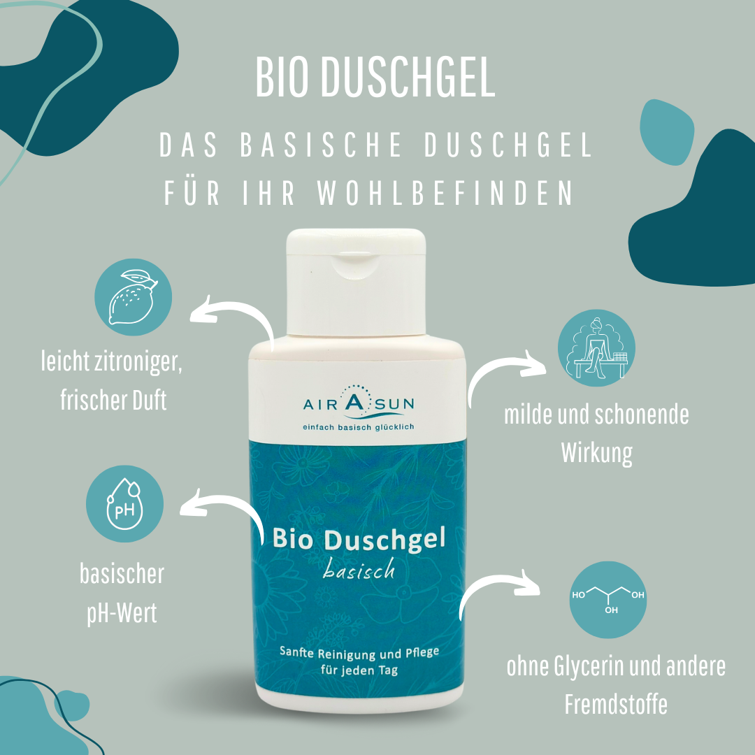 Basisches Bio Duschgel - 200ml