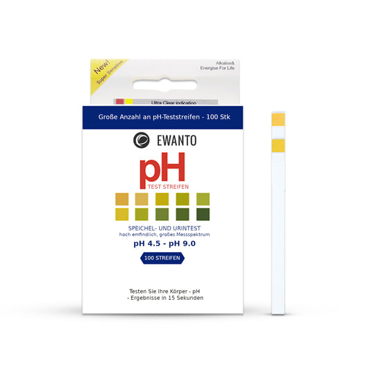 pH-Teststreifen für Speichel- und Urintest
