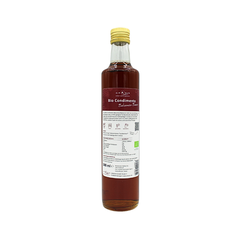 Bio Condimento Balsamico Bianco - 500ml