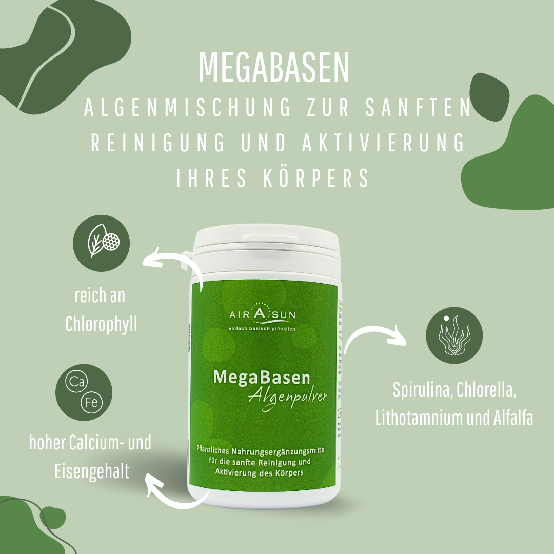 Algenpulver MegaBasen - 150g