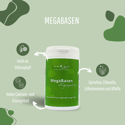 Algenpulver MegaBasen - 150g
