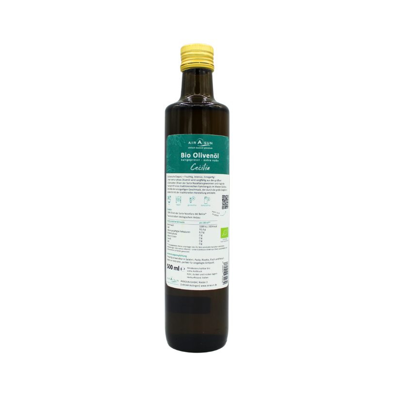 Bio Olivenöl "Cecilia" - 500ml