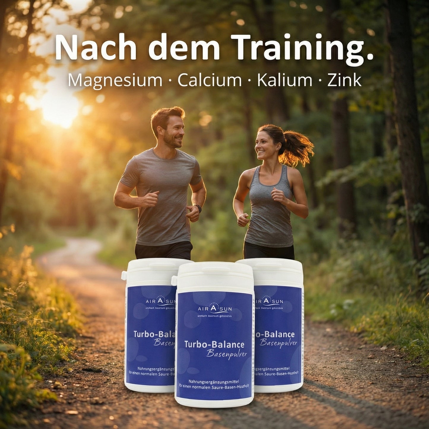 Basenpulver TurboBalance – 6 Monate Vorteilspack (3x350g)