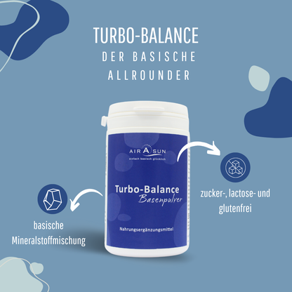 Basenpulver Turbo-Balance - 350g