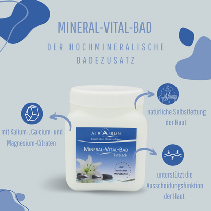 Basisches "Mineral-Vital-Bad" - 500g